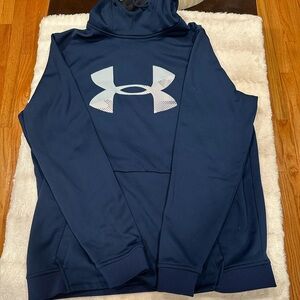 Under Armour blue hoodie